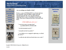 Tablet Screenshot of kidsgoeurope.com